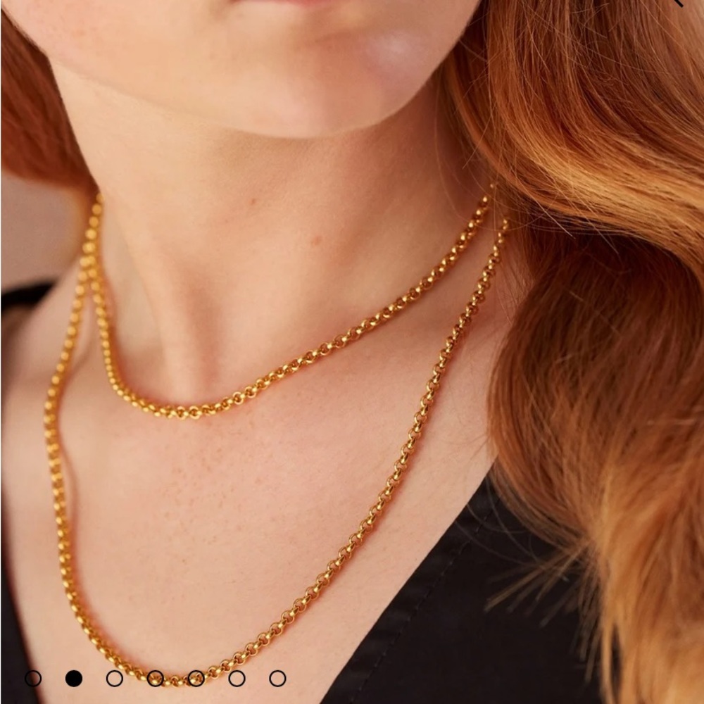 Monica Vinader 18kt Gold Vermeil Choker Necklace